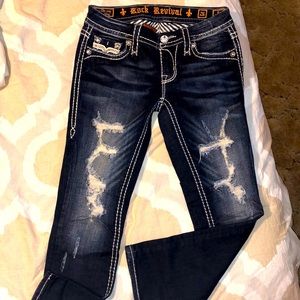 Women’s rock revival Crop size 26